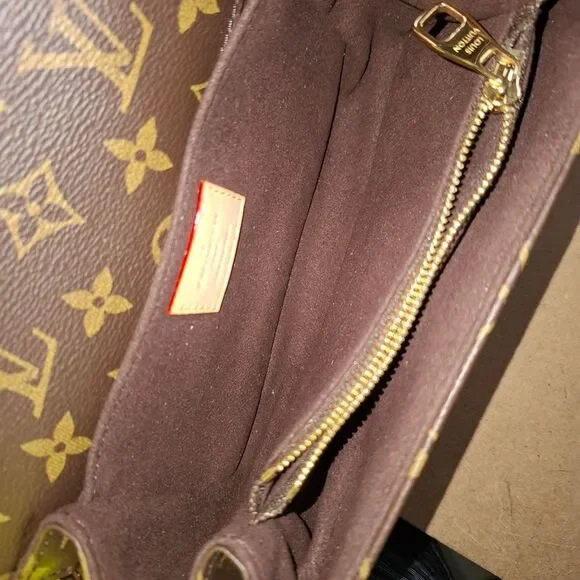 Louis Vuitton Pochette Métis East West Crossbody Bag in Brown Coated Canvas - Picture 5 of 8